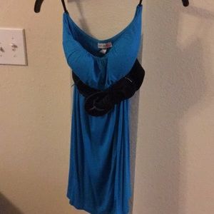 Blue dress